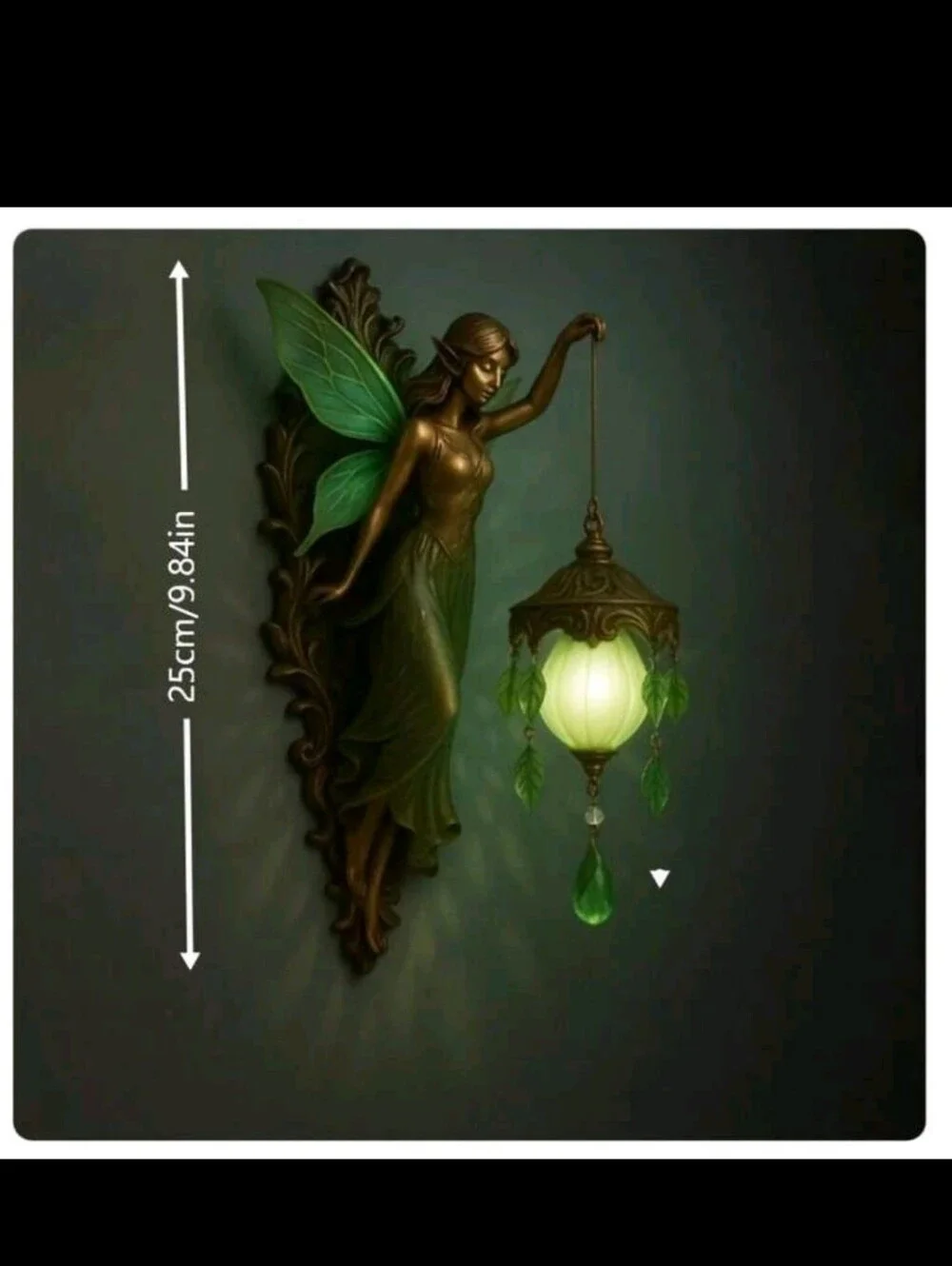Green Fairy Wall Sconce Light - Brand Unspecified